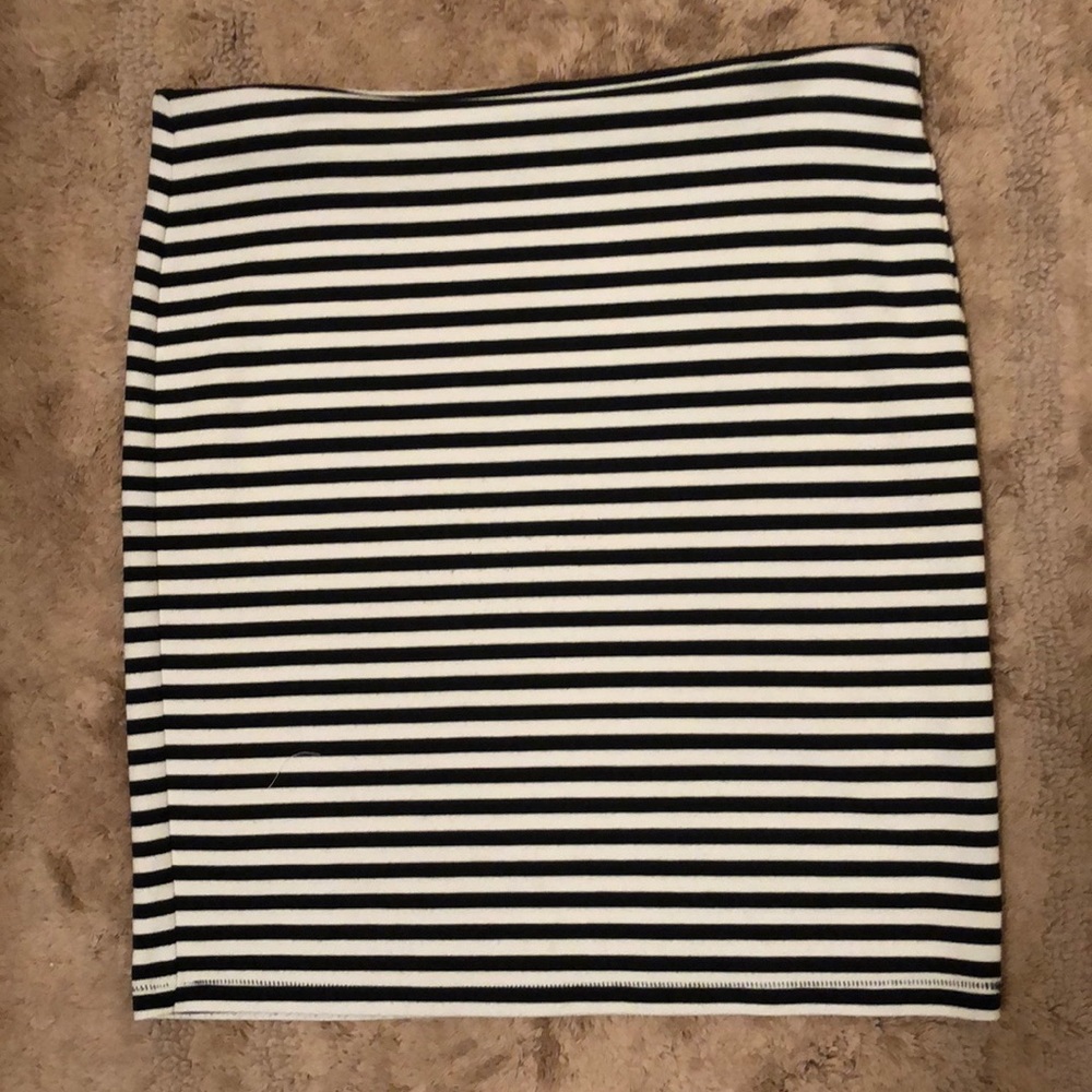 Striped skirt